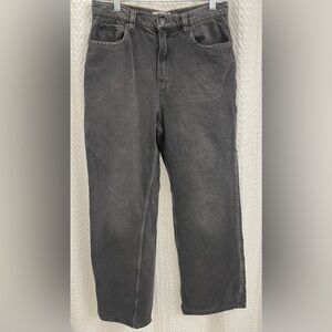 Free People We The Free Gray Wide-leg Jean. Size 29.